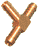 P14" x 3/8" Hose Tee