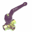 1/4 3way Delta Side Entry. L Port Ball Valve (AGA Approval # 5301)