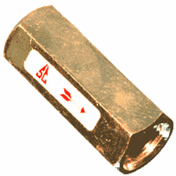 1/8 Mini Check Valve Viton Seal