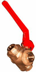 2" 3" Way T-port Ball Valve