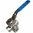 1-1/2 Stainless Steel 3-Way L-port Ball Valve
