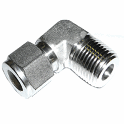 3/8" x 1/4" BSP 316 Stainless Steel Male Elbow