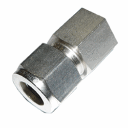 1" x 1" NPT 316 Stainless Steel Female Connector