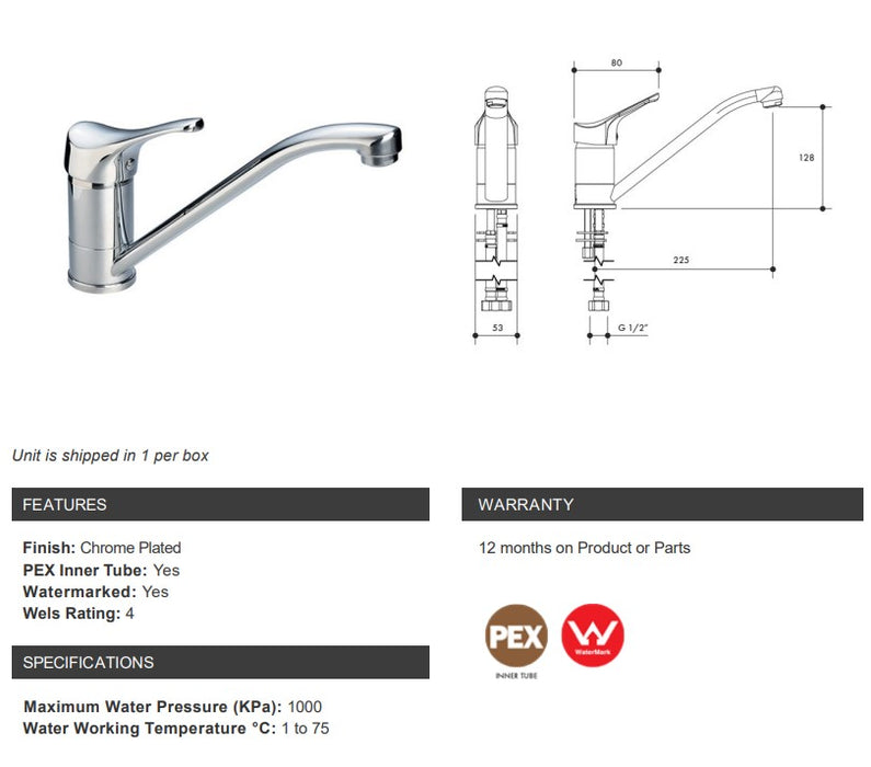 Monopoly Whitehall  Mixer Shower Wall Diverter Ceramic