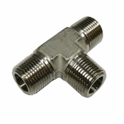 1/2" NPT Male Tee 316 Stainless Steel
