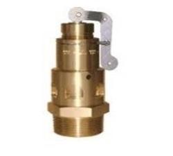 1/2 Brass Lever Lift Relief Valve Set @1035Kpa
