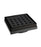 Monopoly Tapware Square Floor Grate Stainless Steel 100mm Bathroom Laundry Matte Black