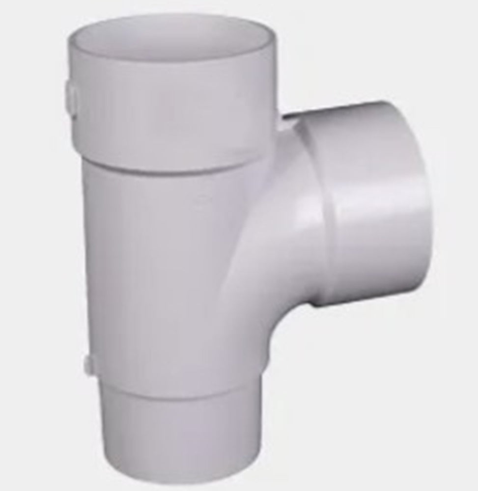 PVC DWV Junction 88 Degree Slab Male x Female 50mm AS 1260 Plumbing