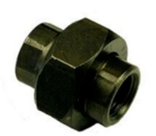 2 1/2" BSP (65mm) Black Steel Union Female Female Thread Steel/Steel Seat