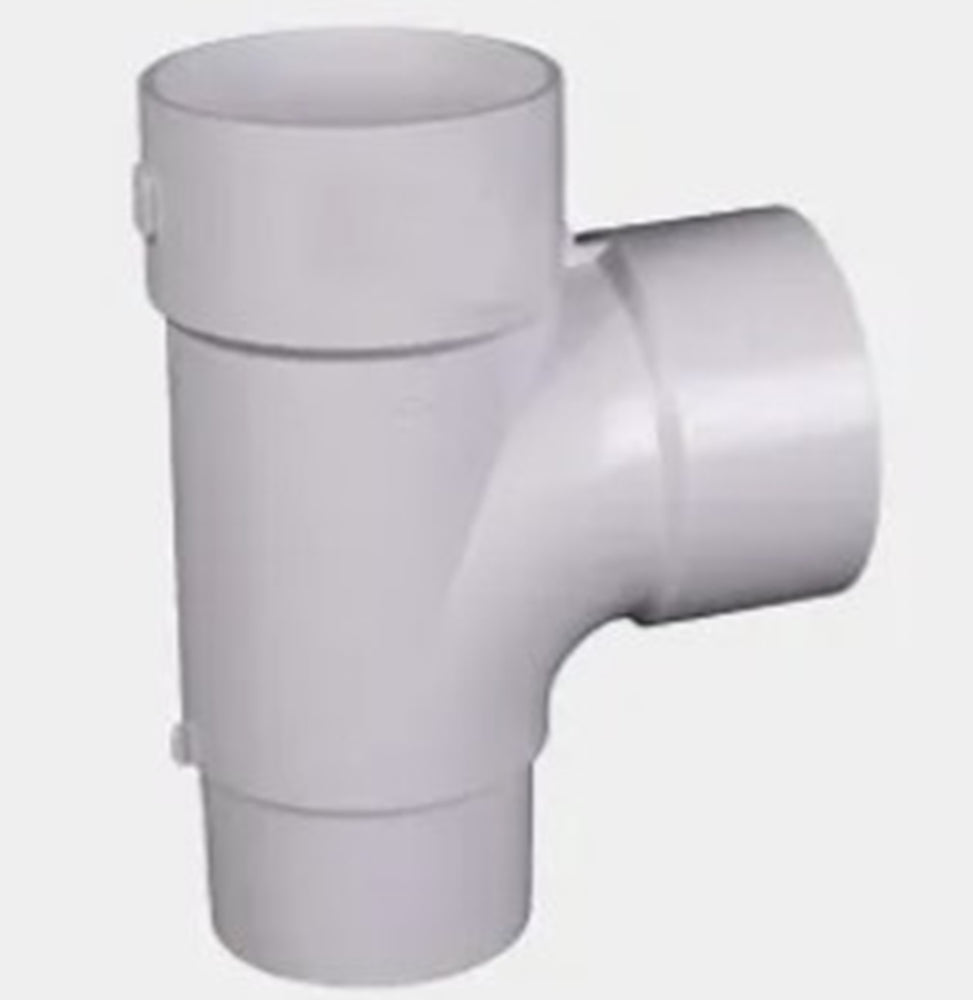 PVC DWV Junction 88 Degree Slab Male x Female 40mm AS 1260 Plumbing