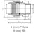2 x 2" Plasson Rural Female Adaptor Connector Irrigation