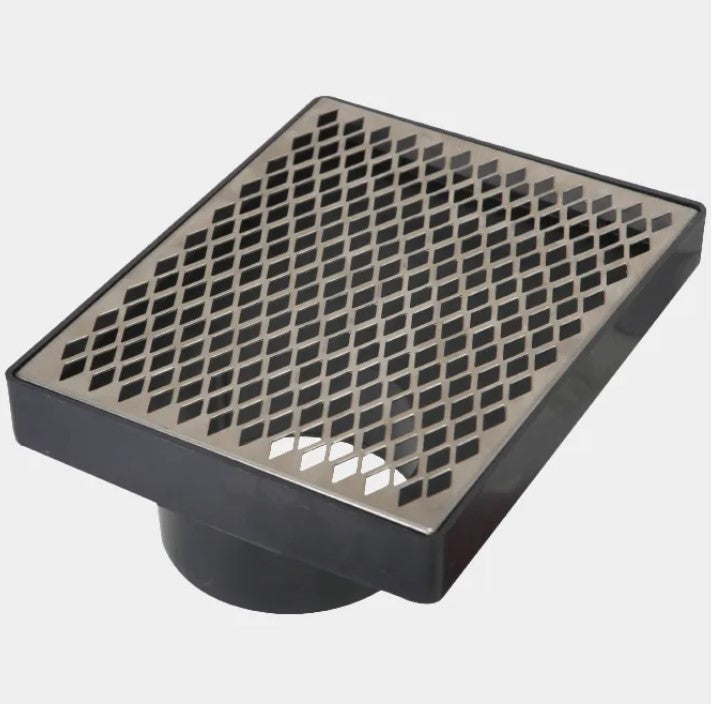 PVC Stormwater Grate Offset Stainless Steel Mesh 190 x 150 x 90mm AS12 ...