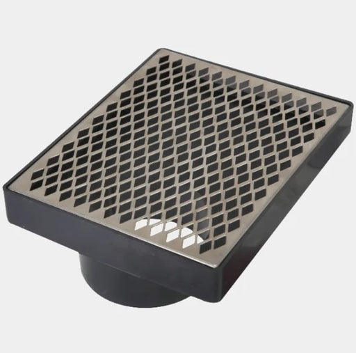 PVC Stormwater Grate Offset Stainless Steel Mesh 190 x 150 x 90mm AS1254 Plumbing