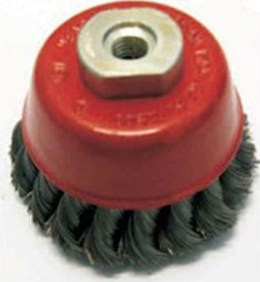 Cup Brush Twist Knot 90mm x M14 Wire Wheels and Brushes