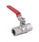 BRASS BALL VALVE FEMALE FEMALE 3/4" BSP GENERAL PURPOSE LEVER HANDLE