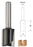 Router Bit - 16.5mm x 19.0mm Straight - Two Flutes - (1/4") 6.35 x 32mm Shank