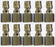 3/8" BSP Air Fitting Nitto Style Plug Female 30PF x 10