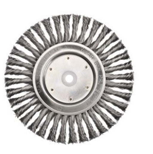Bordo 125mm 0.5 Stainless Steel Twist Knot Wheel 22.2mm Bore