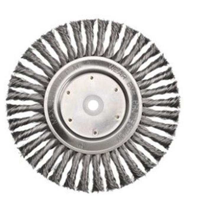 Bordo 125mm 0.5 Stainless Steel Twist Knot Wheel 22.2mm Bore