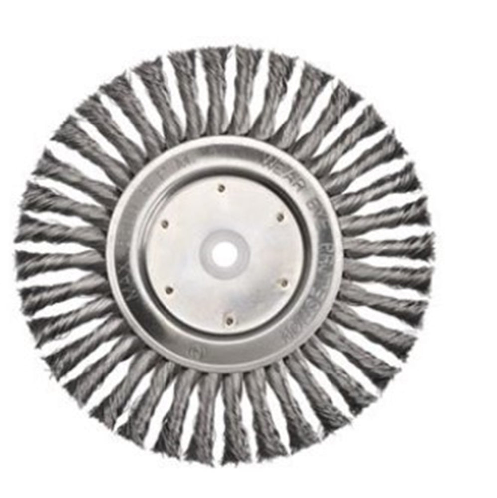 Bordo 125mm 0.5 Stainless Steel Twist Knot Wheel 22.2mm Bore