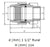 1 1/2" x 1 1/4" Plasson Rural Female Adaptor Connector Irrigation