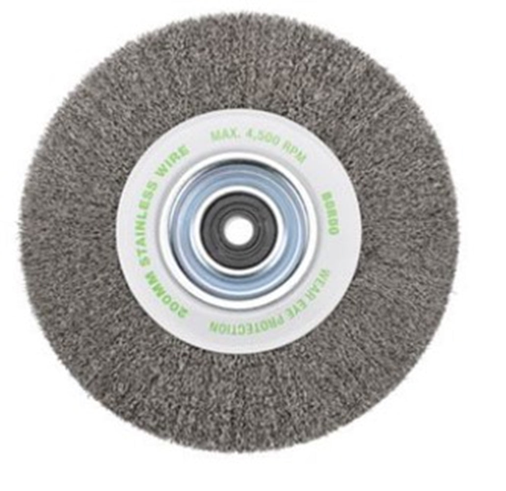 Bordo Crimp Stainless Steel Wire Wheel 150mm 0.3mm x 25mm Thickness