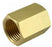 1/4" BSP BRASS HEX SOCKET JOINER FEMALE FEMALE