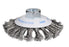 Bordo 115mm 1 Row 0.50mm Twist Knot Bevel Brush Steel Wire