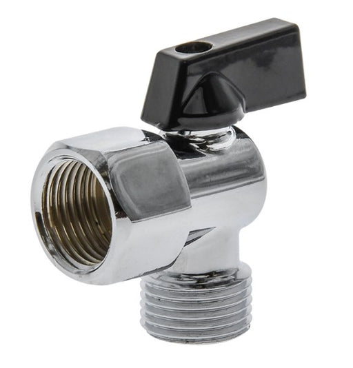 Monopoly Tapware Right Angle In Wall Cistern Isolation Stop 15mm Chrome Plated - Discontinued