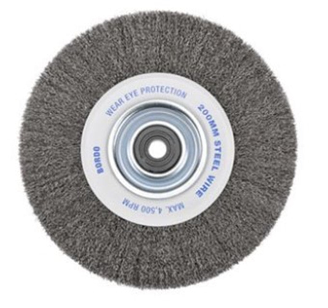 Bordo Crimp Steel Wire Wheel 125mm 0.3mm x 18mm Thickness