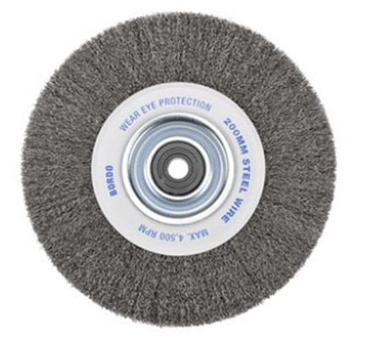Bordo Crimp Steel Wire Wheel 125mm 0.3mm x 18mm Thickness