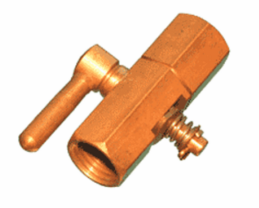 1/8" x 1/8" BSP - Brass Female Lever Tap - Tanks Plumbing NOT GAS APPROVED