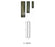 1" BSP x 350mm Gal Mal Threaded Medium Pipe Piece Both Ends Taper (BS387-85) Galvanised Malleable Steel