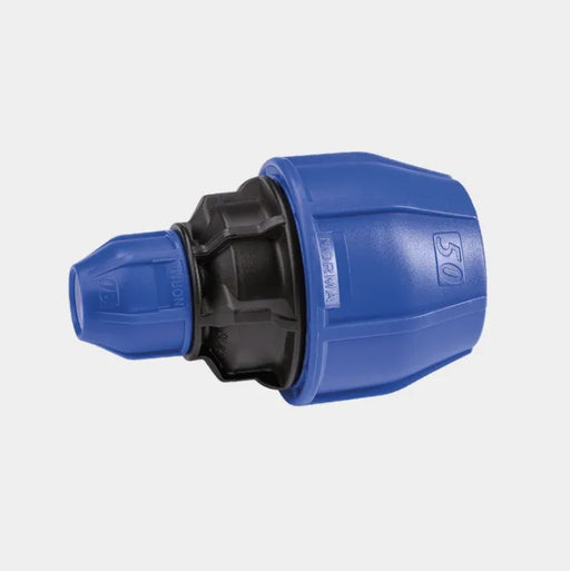 40mm x 25mm Norma Metric Reducing Joiner - PE x PE - Metric Irrigation Compression Fitting