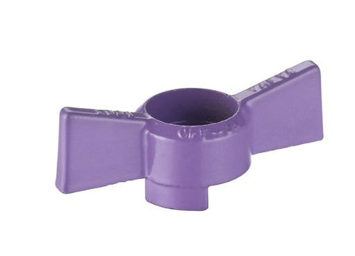 Butterfly Handle Recycled Water Lilac - Suits 1/2" and 3/4" Ball Valve