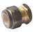 NYLON COMPRESSION BRASS STOP END 20mm (3/4")