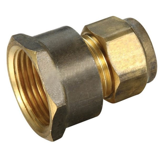 COPPER COMPRESSION BRASS UNION FEMALE x COMPRESSION REDUCING - 20FI x ...