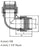 1 1/2" Plasson Rural Elbow Farm Irrigation Fitting