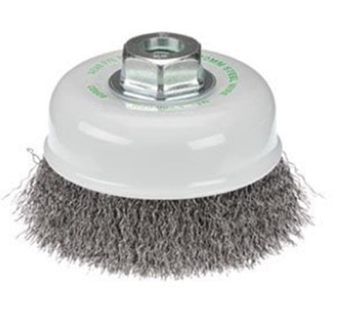 Bordo 75mm 0.30 Stainless Steel Crimp Wire Cup Brush