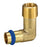 BRASS WATER FITTINGS ELBOW MALE DN20 x 3/4" BSP MALE