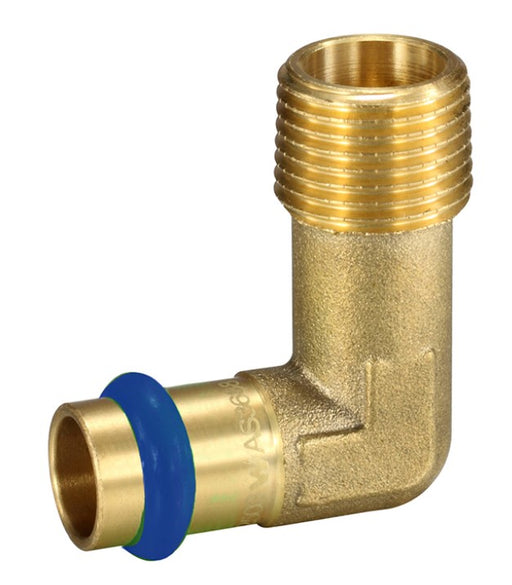 BRASS WATER FITTINGS ELBOW MALE DN25 x 1" BSP MALE