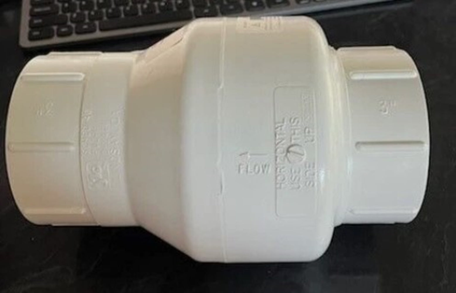 3" PVC Swing Check Valve Slip