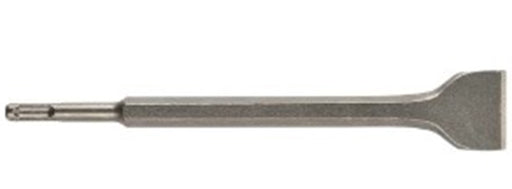 Flat Chisel SDS Max 80mm Wide x 400mm Long - 18mm Shank Diameter for Heavy Duty Demolition - Concrete, Stone, Brick and Mortar