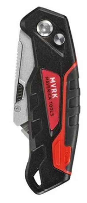 MVRK TRI-LOCK LIGHTWEIGHT FOLDING UTILITY KNIFE