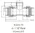 1 1/2" Rural x 1 1/2" Rural x 1 1/2" BSP Plasson Rural Tee with Female Threaded Offtake