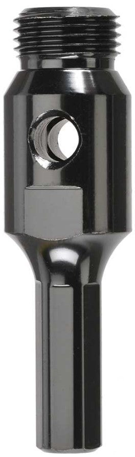 Core Drill Accessories - Adaptor Hex 85mm Long 1/2" BSP Thread - Widest Diameter 25mm