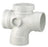 PVC DWV Junction 88 Degree Rear Access 100mm AS 1260 Plumbing