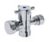 Dual Isolation Stop Capstan 1/4 Turn with Ceramic Disc 15 & 20mm Chrome Plated- Lead Free