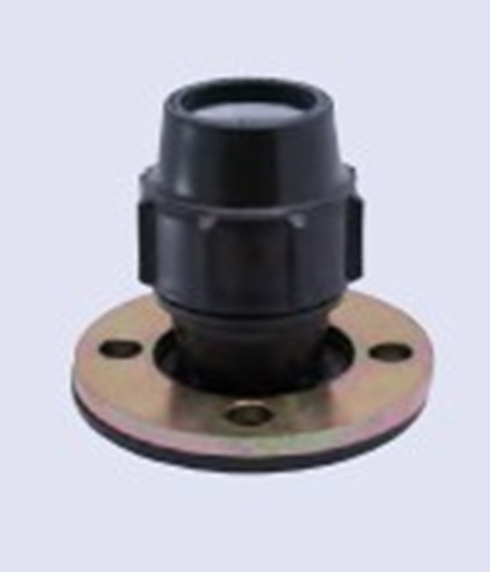 110mm x 4" ISO METRIC COMPRESSION FLANGED COUPLING WITH METAL BACKING RING
