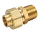 BRASS CAPILLARY BARREL UNION CU x 1 1/4" MALE BSP